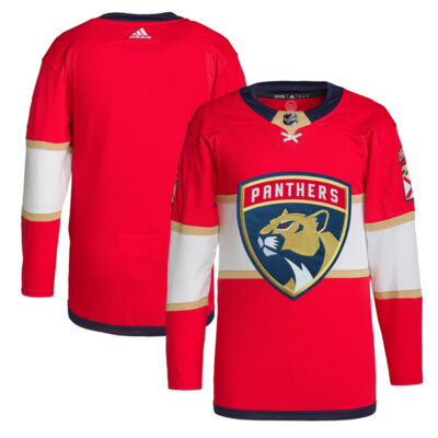 Alternative view of Florida Panthers Blank 2024 Stanley Cup Champions Jersey - Red