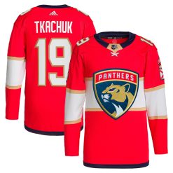 Alternative view of Matthew Tkachuk Florida Panthers 2024 Stanley Cup Champions Jersey - Red