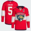 Aaron Ekblad Florida Panthers 2024 Stanley Cup Champions Jersey - Red