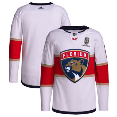 Florida Panthers Blank 2024 Stanley Cup Champions Jersey - White