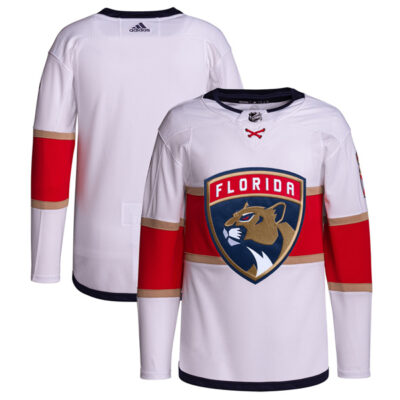 Alternative view of Florida Panthers Blank 2024 Stanley Cup Champions Jersey - White