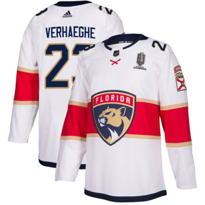 Carter Verhaeghe Florida Panthers 2024 Stanley Cup Champions Jersey - White