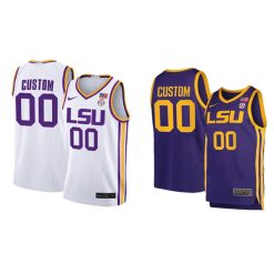 LSU Tigers Basketball Custom Jersey