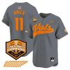 Billy Amick Tennessee Volunteers College Baseball World Series Champions Jersey - Gray
