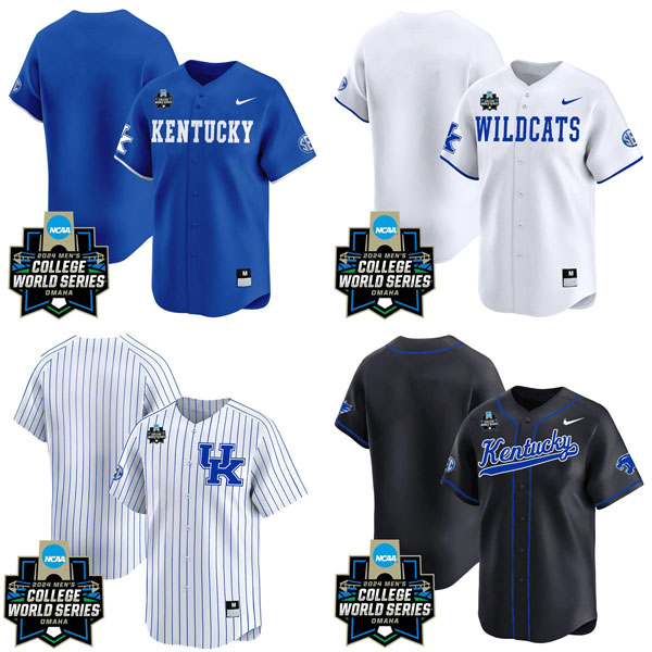 Blank Kentucky Wildcats Baseball Jerseys