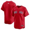Boston Red Sox Blank Red Alternate Limited Jersey - All Stitched