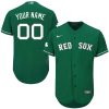Custom Boston Red Sox Green Jersey - All Stitched