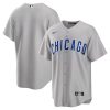 Chicago Cubs Blank Grey Away Jersey - All Stitched