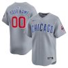 Custom Chicago Cubs Grey Away Limited Jersey - All Stitched