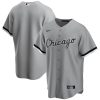Chicago White Sox Blank Grey Away Jersey - All Stitched