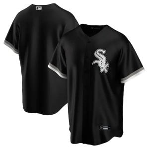 Chicago White Sox Blank Black Alternate Jersey - All Stitched