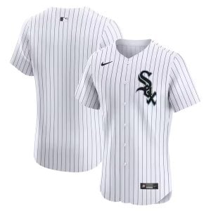 Chicago White Sox Blank White Home Elite Jersey - All Stitched