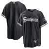 Chicago White Sox Blank Black City Connect Southside Jersey - All Stitched