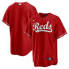 Cincinnati Reds Blank Red Alternate Jersey - All Stitched