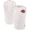 Cincinnati Reds Blank White Red 1999 Sleeveless Throwback Jersey - All Stitched