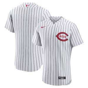 Cincinnati Reds Blank White Field Of Dreams Game Jersey - All Stitched