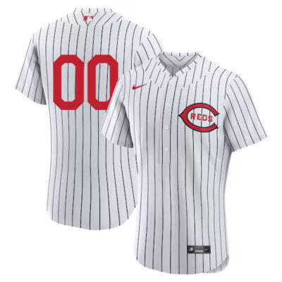 Custom Cincinnati Reds White Field Of Dreams Game Jersey - All Stitched