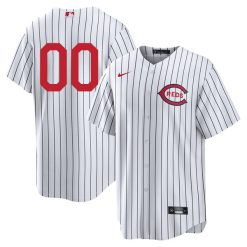 Custom Cincinnati Reds White Field Of Dreams Jersey - All Stitched