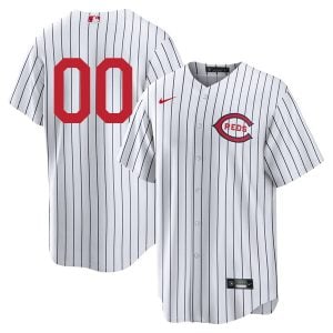 Custom Cincinnati Reds White Field Of Dreams Jersey - All Stitched