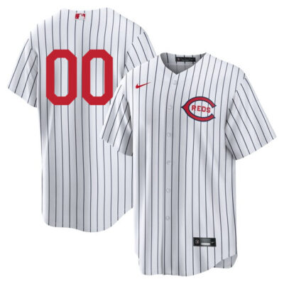 Custom Cincinnati Reds White Field Of Dreams Jersey - All Stitched