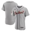 Detroit Tigers Blank Grey Away Game Jersey - All Stitched