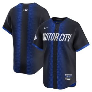 Detroit Tigers Blank Navy City Connect Jersey - All Stitched