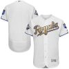 Kansas City Royals Blank 2015 World Series Gold Program Jersey - All Stitched