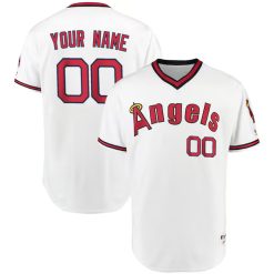 Custom Los Angeles Angels 1975 Throwback Jersey - All Stitched