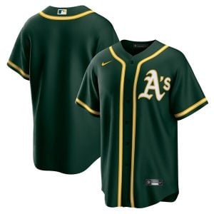 Oakland Athletics Blank A's Green Alternate Jersey - All Stitched