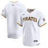 Pittsburgh Pirates Blank White Home Limited Jersey - All Stitched