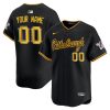 Custom Pittsburgh Pirates Black Alternate Limited Jersey - All Stitched