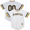 Custom Pittsburgh Pirates White 1971 Throwback Jersey - All Stitched