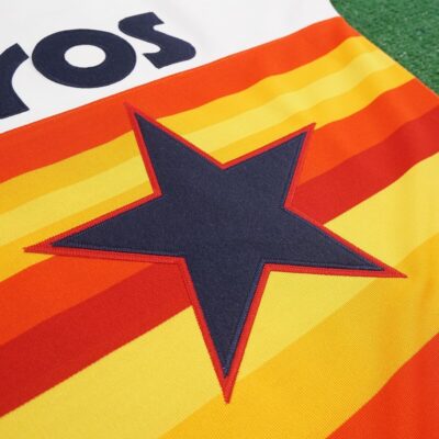 Nolan Ryan Houston Astros Rainbow 1980s Throwback Jersey - All Stitched