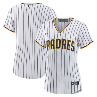Alternative view of San Diego Padres Blank White Home Limited Jersey - All Stitched
