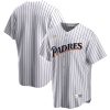 San Diego Padres Blank Pinstripe 1998 Cooperstown Throwback Jersey - All Stitched