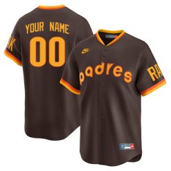 Custom San Diego Padres 1969-84 Cooperstown Throwback Jersey - All Stitched