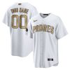 Custom San Diego Padres White All Star Jersey - All Stitched
