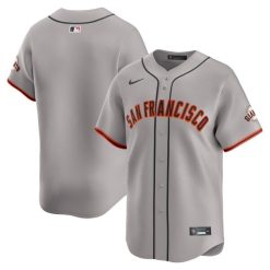 San Francisco Giants Blank Grey Road Limited Jersey - All Stitched