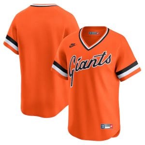 San Francisco Giants Blank Orange 1983-1993 Throwback Jersey - All Stitched