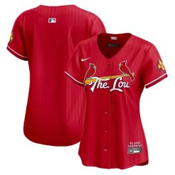 Alternative view of St. Louis Cardinals Blank City Connect Limited Jersey - All Stitched