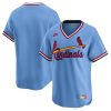 St. Louis Cardinals Blank Light Blue Cooperstown Throwback Jersey - All Stitched