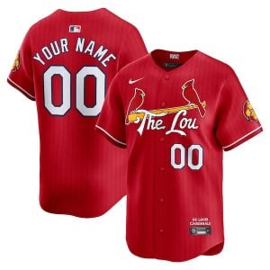 Custom St. Louis Cardinals City Connect Limited Jersey - All Stitched