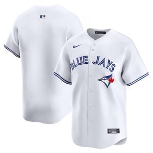 Toronto Blue Jays Blank White Home Limited Jersey - All Stitched