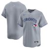 Toronto Blue Jays Blank Grey Away Limited Jersey - All Stitched