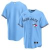 Toronto Blue Jays Blank Powder Blue Alternate Limited Jersey - All Stitched
