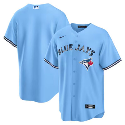 Toronto Blue Jays Blank Powder Blue Alternate Limited Jersey - All Stitched