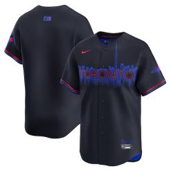 Toronto Blue Jays Blank City Connect Limited Jersey - All Stitched