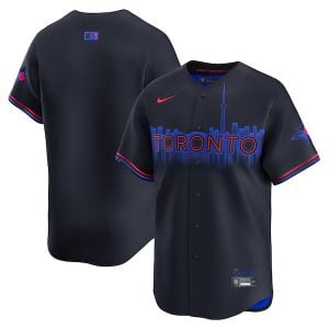Toronto Blue Jays Blank City Connect Limited Jersey - All Stitched