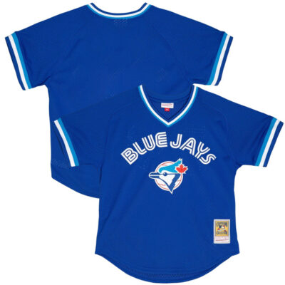 Toronto Blue Jays Royal Blue 1993 Throwback Jersey - All Stitched