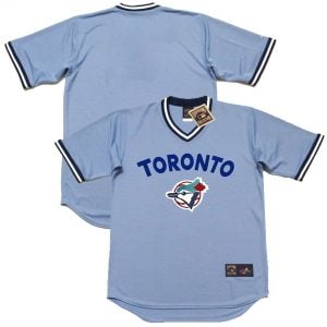 Toronto Blue Jays Powder Blue 1970s Throwback Jersey - All Stitched